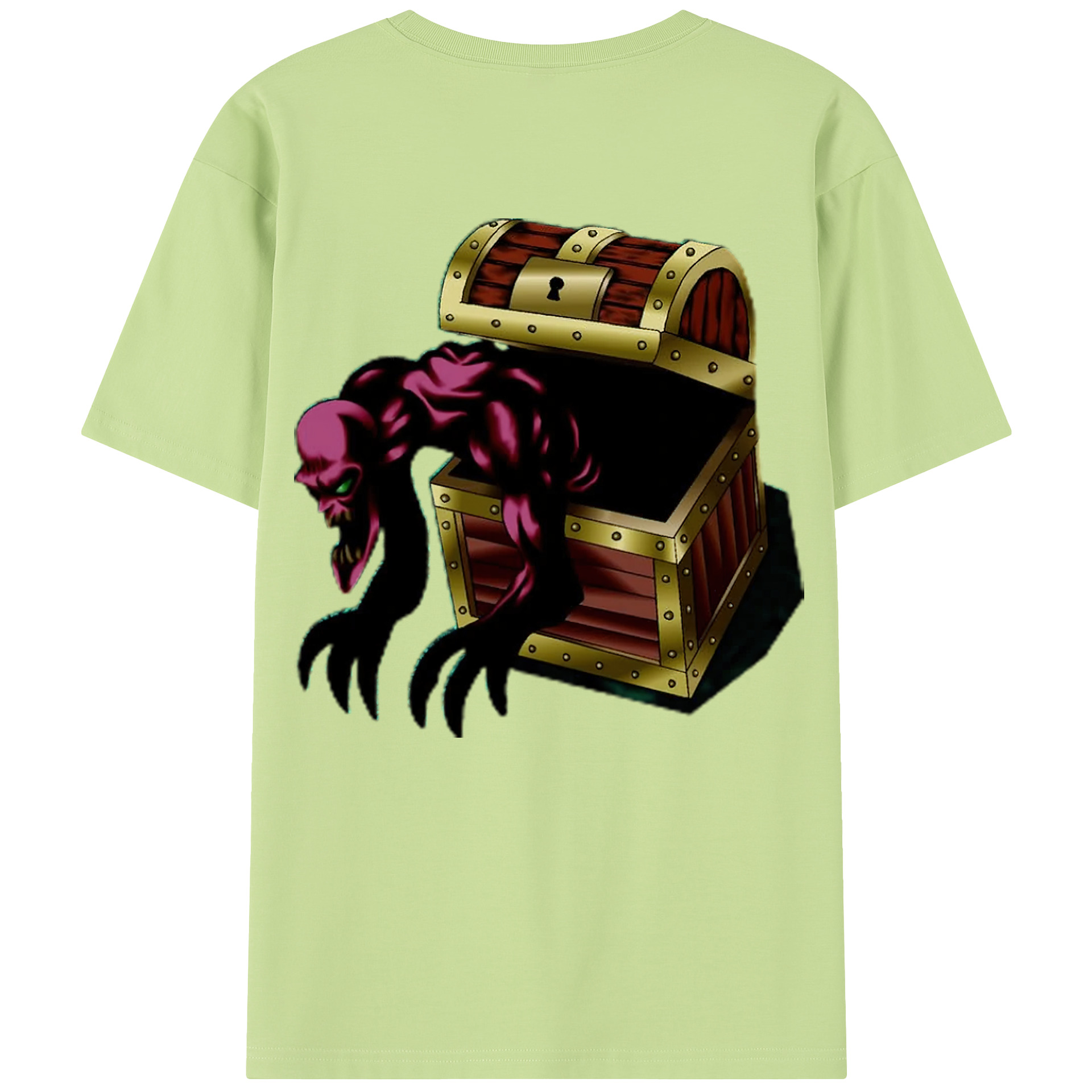 （画像用） 遊☆戯☆王 Yu-Gi-Oh! 綿100％半袖Tシャツ（背面プリント）